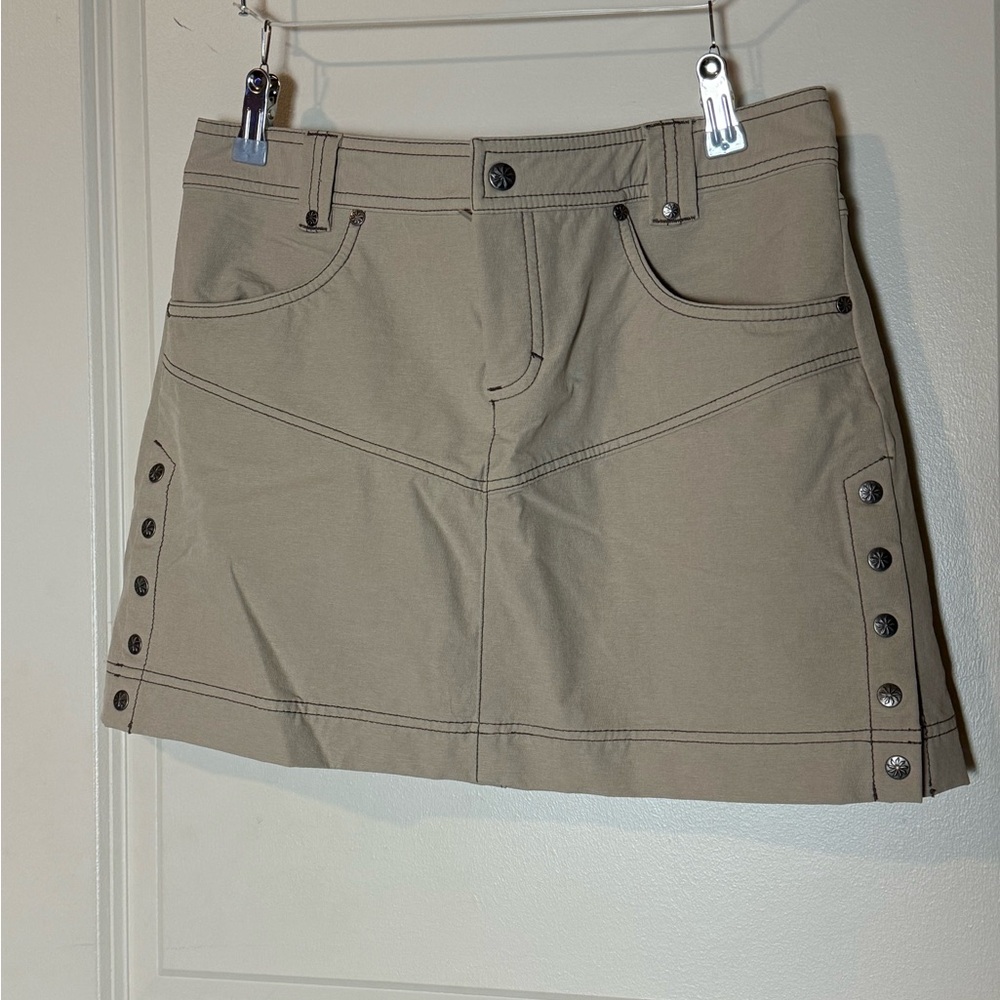 Athleta Tan Mini Skirt